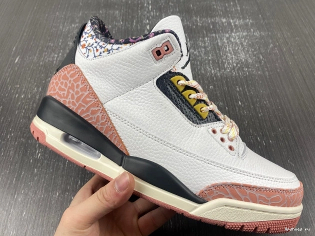 Vintage Retro 3  441140-100 Floral  Jordan 1029